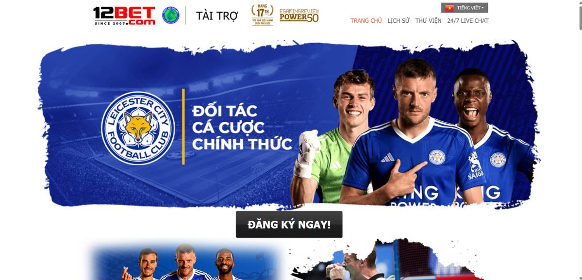 12BET tài trợ