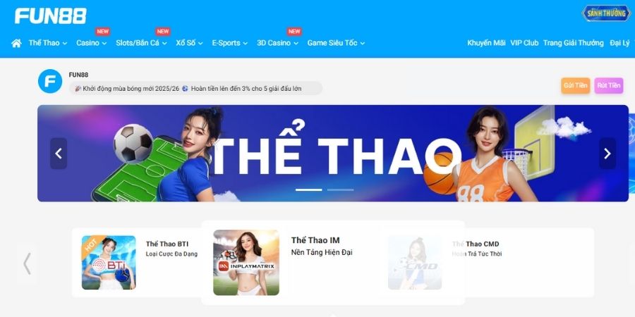 fun88 cá cược thể thao